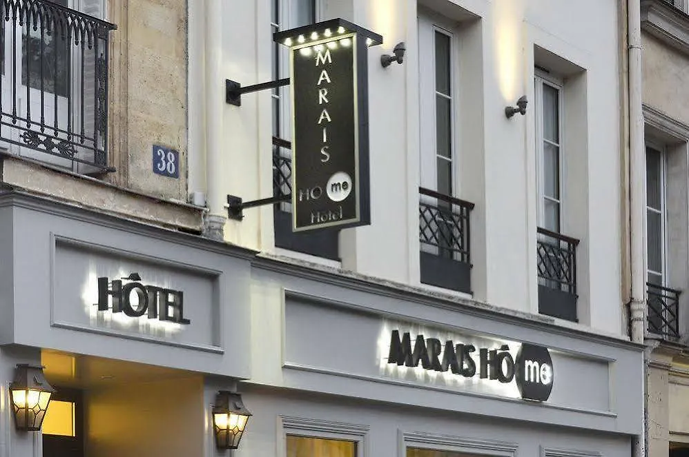 Hotel Hôtel Marais Hôme Paris